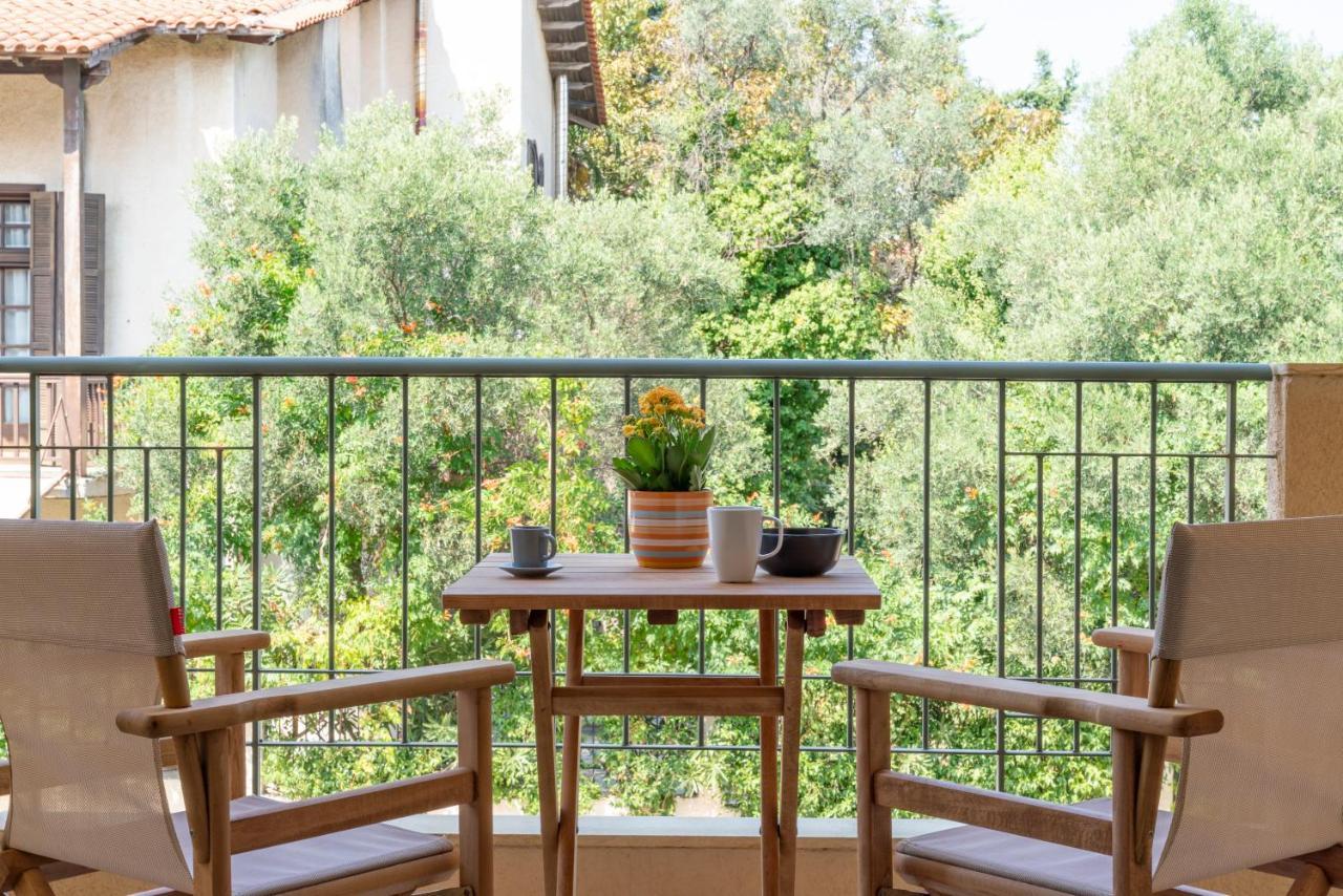 Alexandros Maisonettes Nea Moudania Bagian luar foto