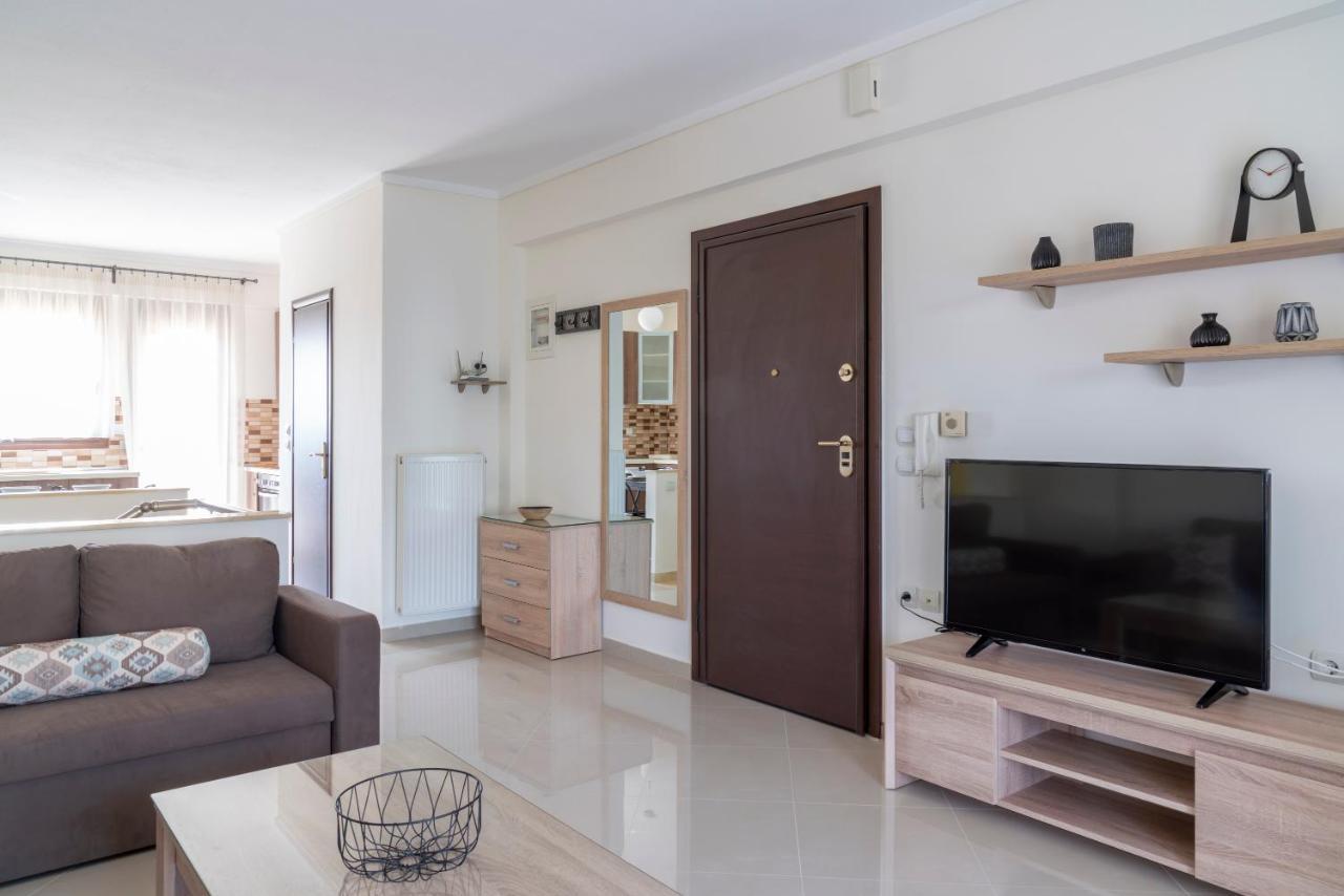 Alexandros Maisonettes Nea Moudania Bagian luar foto