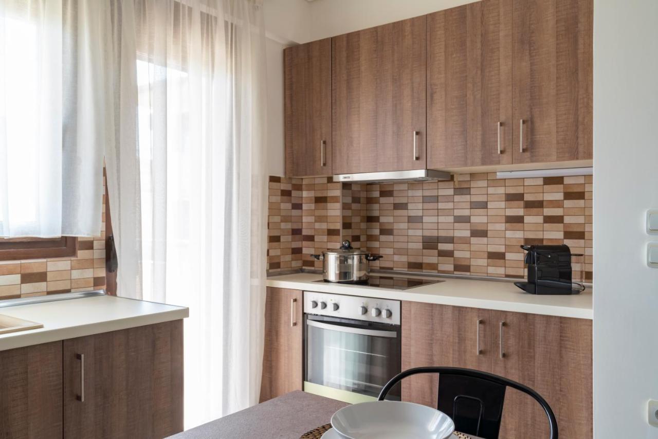 Alexandros Maisonettes Nea Moudania Bagian luar foto