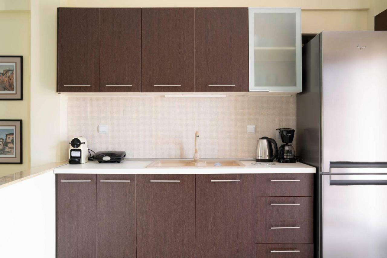 Alexandros Maisonettes Nea Moudania Bagian luar foto