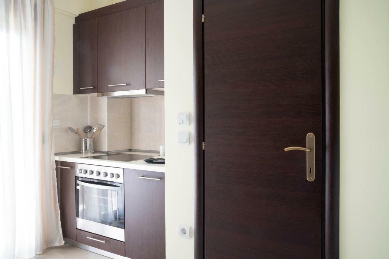 Alexandros Maisonettes Nea Moudania Bagian luar foto