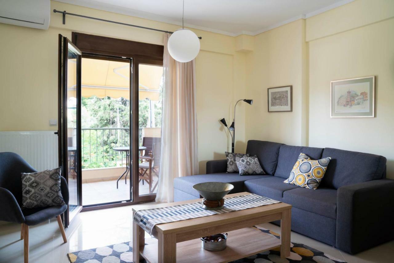 Alexandros Maisonettes Nea Moudania Bagian luar foto